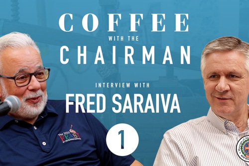 Coffee with the Chairman Ep. 1: Fred Saraiva