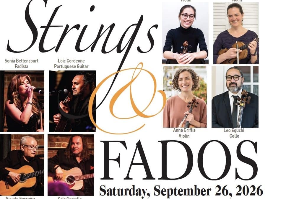 Strings and Fados – Sat Sept 26, 2026